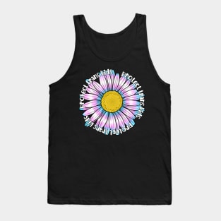 Protect Trans Kids Daisy Tank Top